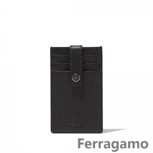 Salvatore Ferragamo Kreditkarte Fall Mit Snap Billig Verkauf SF-T591