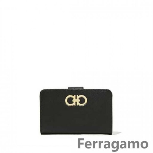 Salvatore Ferragamo Doppel Gancio Französisch Wallet SFS-UU305