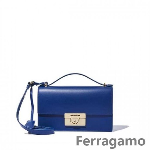 Salvatore Ferragamo Medium Gancio Lock Schulter Tasche Verkauf Online SFS-UU158