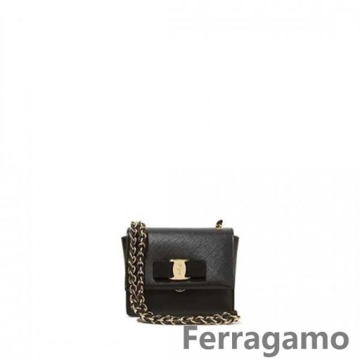 Salvatore Ferragamo Mini Vara Klappe Tasche Verkauf Online SFS-UU104