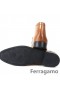 Ferragamo Aritz Lace-Up Kleid Schuhe Schwarz