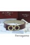Ferragamo Doppel Gancio Schnalle Gürtel DG002