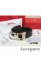 Ferragamo Verstellbare Gancio Vara Schnalle Gürtel 85CM-105CM Größen MW060