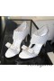 Ferragamo Ankle-Strap Lace Vara Sandalen Weiß