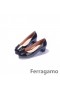 Ferragamo Schwarz Pumpen Mein Thais Niedrigen Ferse