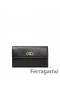 Salvatore Ferragamo Doppel Gancio Continental Brieftasche SFS-UU309