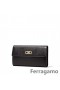 Salvatore Ferragamo Doppel Gancio Continental Brieftasche SFS-UU309