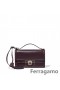 Salvatore Ferragamo Medium Gancio Lock Schulter Tasche Verkauf Online SFS-UU162