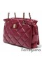Salvatore Ferragamo Medium Quilted Vara Tote-Verkauf Online-SFS-UU150