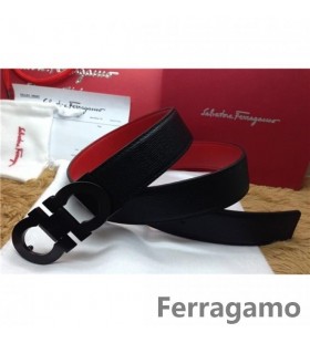 Ferragamo Verstellbare Gancio Vara Schnalle Gürtel 85CM-105CM Größen MW164