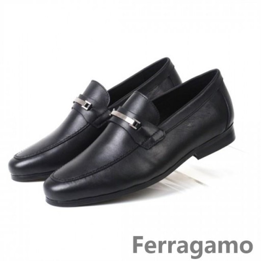 Ferragamo Γρηγόριος Loafers Μαύρα