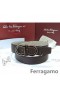 Ferragamo Διπλό Gancio Πόρπη Ζωνών DG016