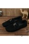 Ferragamo Οδηγός Σουέτ Mocassin Με Vara Στολίδι Μπλε Παπούτσια