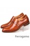 Ferragamo World Tour Penny Loafer Καφέ
