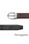 Salvatore Ferragamo Ορθογώνια Πόρπη Ζωνών Πώληση BF-U134