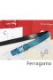 Ferragamo Ρυθμιζόμενο Gancio Vara Πόρπη Ζωνών Σε 85CM-105CM Μεγέθη MW085
