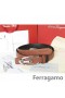 Ferragamo Ρυθμιζόμενο Gancio Vara Πόρπη Ζωνών Σε 85CM-105CM Μεγέθη MW097