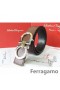 Ferragamo Ρυθμιζόμενο Gancio Vara Πόρπη Ζωνών Σε 85CM-105CM Μεγέθη MW135
