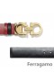 Salvatore Ferragamo Μέσο Διπλό Gancio Ζώνη Πώληση SFS-UU230