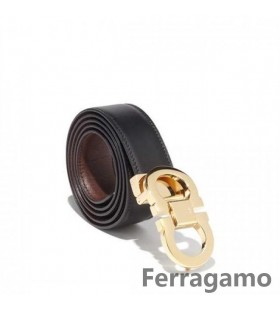 Salvatore Ferragamo Αναστρέψιμη Και Ρυθμιζόμενη Ζώνη Πώληση BF-U127
